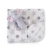 Cangaroo Takaró 90x75cm elefánt plüss szürke – babatermék 2. kép