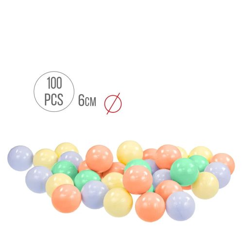 MOCHTOYS 100 dbos labda zsákban PASZTELL – Zsebi Baba Shop