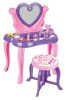 Pilsan smink asztal, szépségszett make up asztal+szék PINK/Lila – Zsebi Baba Shop