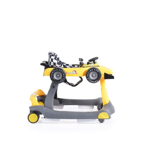 Cangaroo Daytona bébikomp 2in1 rezgő, autós sárga – bébikomp 5. kép