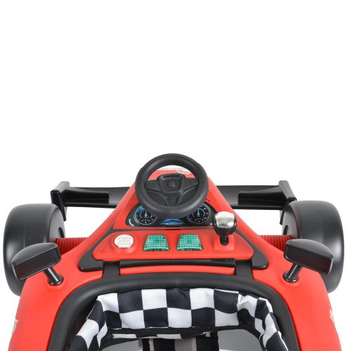 Cangaroo Daytona bébikomp 2in1 rezgő, autós piros – bébikomp 1. kép