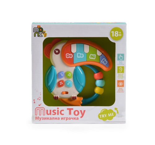 MONI zenélő bébijáték zongora TUKÁN – Zsebi Baba Shop