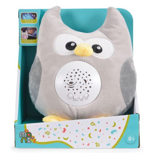 Moni Toys Lamp éjjeli lámpa bagoly plüss projector – Zsebi Baba Shop