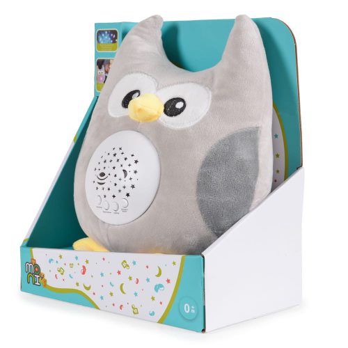 Moni Toys Lamp éjjeli lámpa bagoly plüss projector – Zsebi Baba Shop