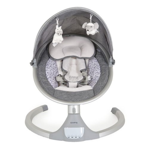 Moni Iswing elektromos hinta, 9 kg, 5seb., szúnyoghálóval EZÜST