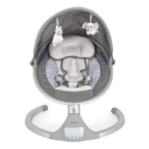 Moni Iswing elektromos hinta, 9 kg, 5seb., szúnyoghálóval EZÜST