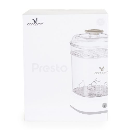 CANGAROO PRESTO sterilizáló üveghez SZÜRKE