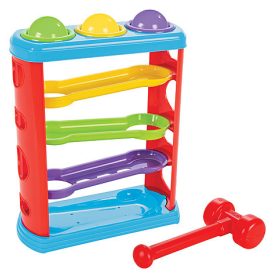 PILSAN Mini golyópálya 03351 műanyag színes, 3 golyóval – Zsebi Baba Shop