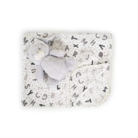 Cangaroo Takaró 90x75cm maci plüss szürke – babatermék 2. kép