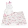 Cangaroo Takaró 90x75cm unikornis plüss pink – babatermék 1. kép