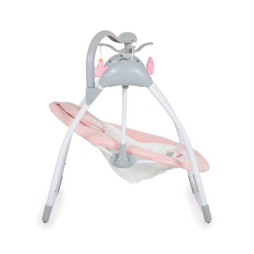 CANGAROO JESSICA elektromos hinta klasszikus, előre, hátra hintáztató PINK