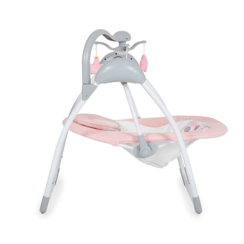 CANGAROO JESSICA elektromos hinta klasszikus, előre, hátra hintáztató PINK