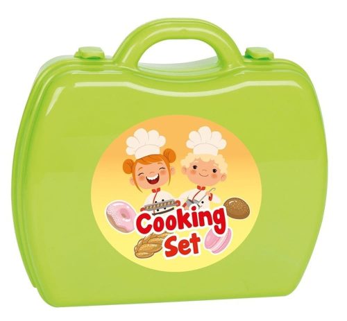 Pilsan szakács bőrönd zöld – Zsebi Baba Shop