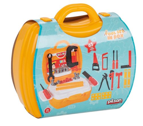 Pilsan szerszámos bőrönd sárga – Zsebi Baba Shop