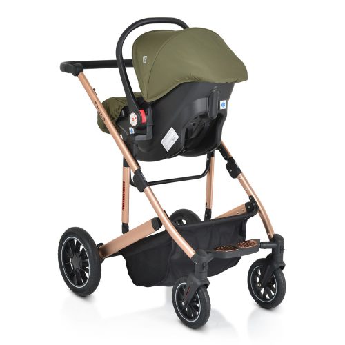 MONI Thira 0-22kg hordozó 0-13 kg zöld – babahordozó autósülés 4. kép