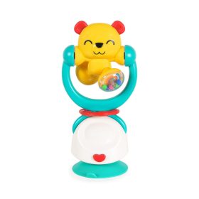 HOLA játék etetőszékre 2IN1 rágóka SÁRGA MACI – Zsebi Baba Shop