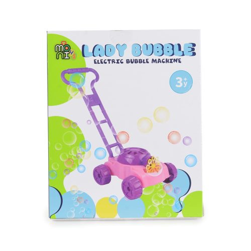 Cangaroo BUBBLE Lady fűnyíró buborékfújós PINK/LILA – gyermekjáték 1. kép