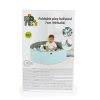 CANGAROO LABDAMEDENCE összecsukható 80cm + 90db 7cms labda MENTA/SZÜRKE – játszószőnyeg 5. kép