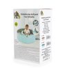 CANGAROO LABDAMEDENCE összecsukható 80cm + 90db 7cms labda MENTA/SZÜRKE – játszószőnyeg 1. kép