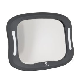 KIDMAXX Mirror tükör led lámpával REFLEX – autós babafigyelő tükör 2. kép