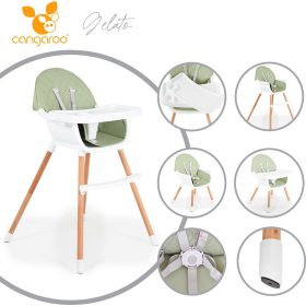 Cangaroo GELATO fa etetőszék 2in1 MENTA