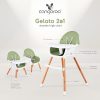 Cangaroo GELATO fa etetőszék 2in1 MENTA