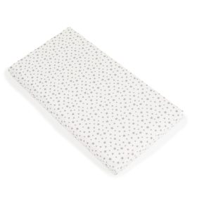   Moni CLASSICO szivacsmatrac 9cm 120x60cm textil huzat FEHÉR csillagos