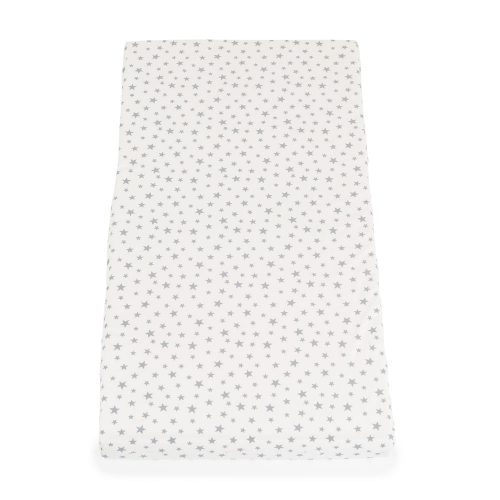 Moni CLASSICO szivacsmatrac 9cm 120x60cm textil huzat FEHÉR csillagos