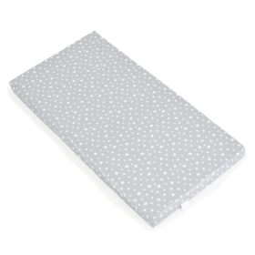   Moni CLASSICO szivacsmatrac 9cm 120x60cm textil huzat SZÜRKE csillagos