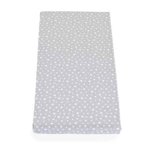 Moni CLASSICO szivacsmatrac 9cm 120x60cm textil huzat SZÜRKE csillagos