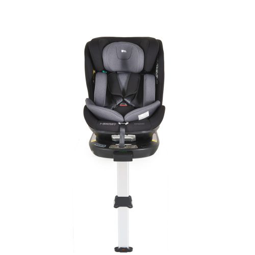 I-SMART autós ülés 40-150cm, I-SIZE támasztóláb, oldalvédelem, ISOFIX, okosgomb SZÜRKE – 40–150 cm-es autósülés 3. kép