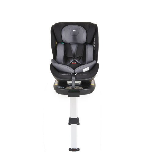 I-SMART autós ülés 40-150cm, I-SIZE támasztóláb, oldalvédelem, ISOFIX, okosgomb SZÜRKE – 40–150 cm-es autósülés 4. kép