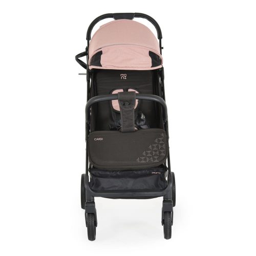 Moni CARDI babakocsi, egy gombbal csukható, hálós szellőző PINK – Zsebi Baba Shop