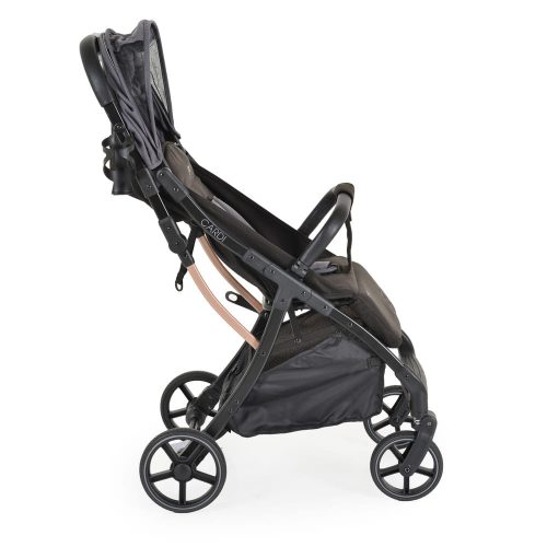 Moni CARDI babakocsi, egy gombbal csukható, hálós szellőző FEKETE – Zsebi Baba Shop