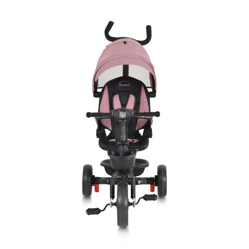 BYOX SUMMER tricikli szülőkaros, zenél, játék tartókkal PINK – Zsebi Baba Shop