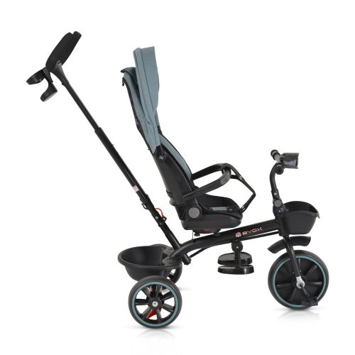 BYOX SUMMER tricikli szülőkaros, zenél, játék tartókkal KÉK – Zsebi Baba Shop