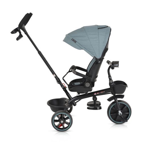 BYOX SUMMER tricikli szülőkaros, zenél, játék tartókkal KÉK – Zsebi Baba Shop