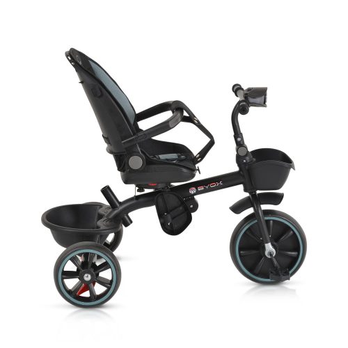 BYOX SUMMER tricikli szülőkaros, zenél, játék tartókkal KÉK – Zsebi Baba Shop