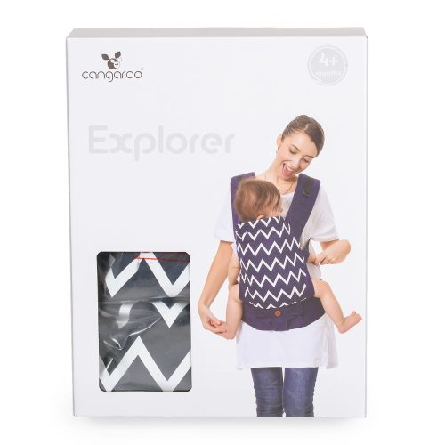 CANGAROO Explorer 2 pozíciós hordozó S.ZÖLD – Zsebi Baba Shop