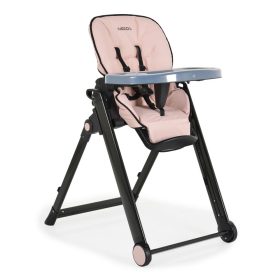   Cangaroo NERON etetőszék multifunkciós, fekete vázzal PINK