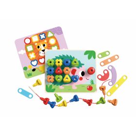 Tooky Toy fűzöcske szivárvány/süni – Zsebi Baba Shop