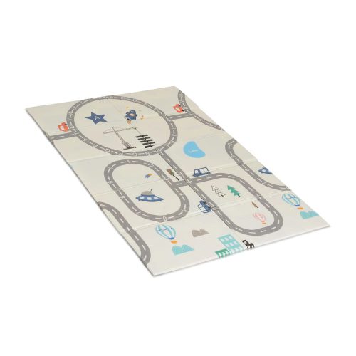 Moni Toys Xpe összecsukható matrac 120*180cm KRESZ utcák FUN TIME – játszószőnyeg 3. kép
