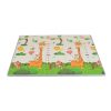 Moni Toys Xpe összecsukható matrac xxl méret 200*180cm dzsungel – játszószőnyeg 2. kép