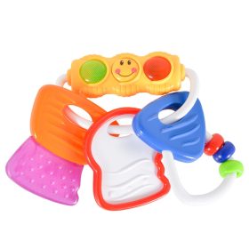 Hola csörgő kulcs színes – Zsebi Baba Shop