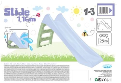 MOCHTOYS csúszda 116cm menta – gyermekjáték 3. kép