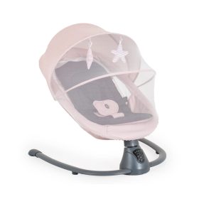   CANGAROO ZARA elektromos hinta oldalra ringató mozgással PINK
