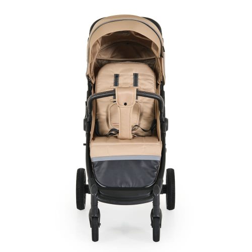 Moni BUGGY babakocsi lapracsukható, nagy kerekek, könnyű BÉZS