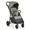 Moni BUGGY babakocsi lapracsukható, nagy kerekek, könnyű ZÖLD