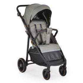   Moni BUGGY babakocsi lapracsukható, nagy kerekek, könnyű ZÖLD