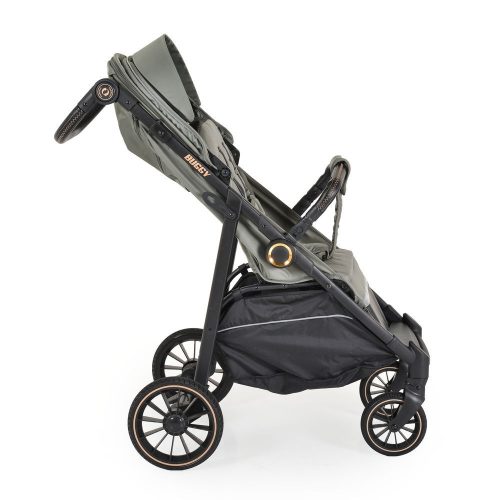 Moni BUGGY babakocsi lapracsukható, nagy kerekek, könnyű ZÖLD
